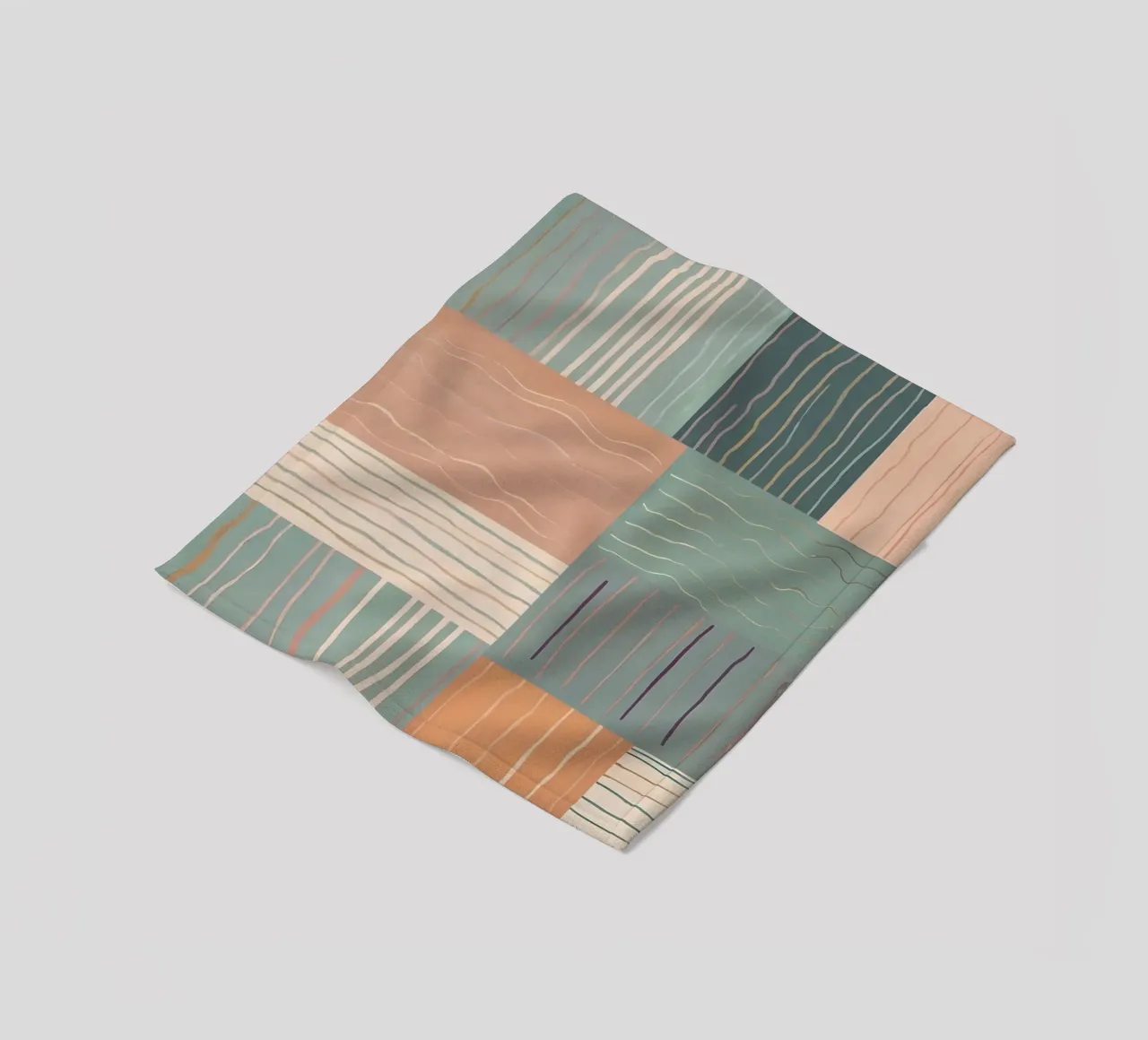 Abstract Pattern fleece blanket by Charnwood Prints