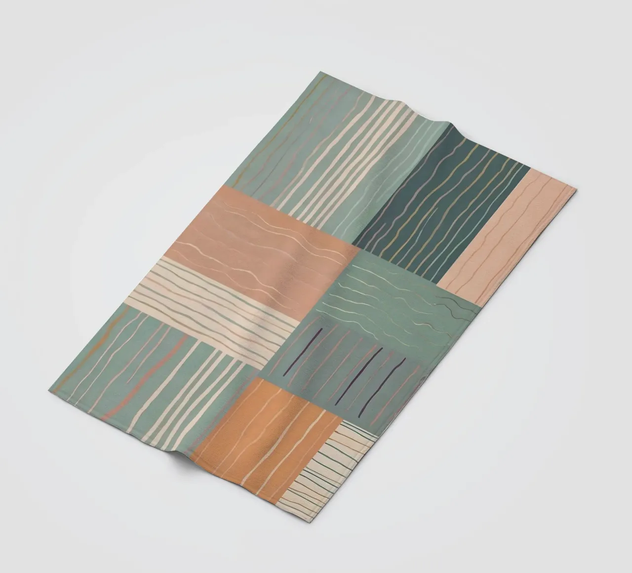 Abstract Pattern fleece blanket by Charnwood Prints