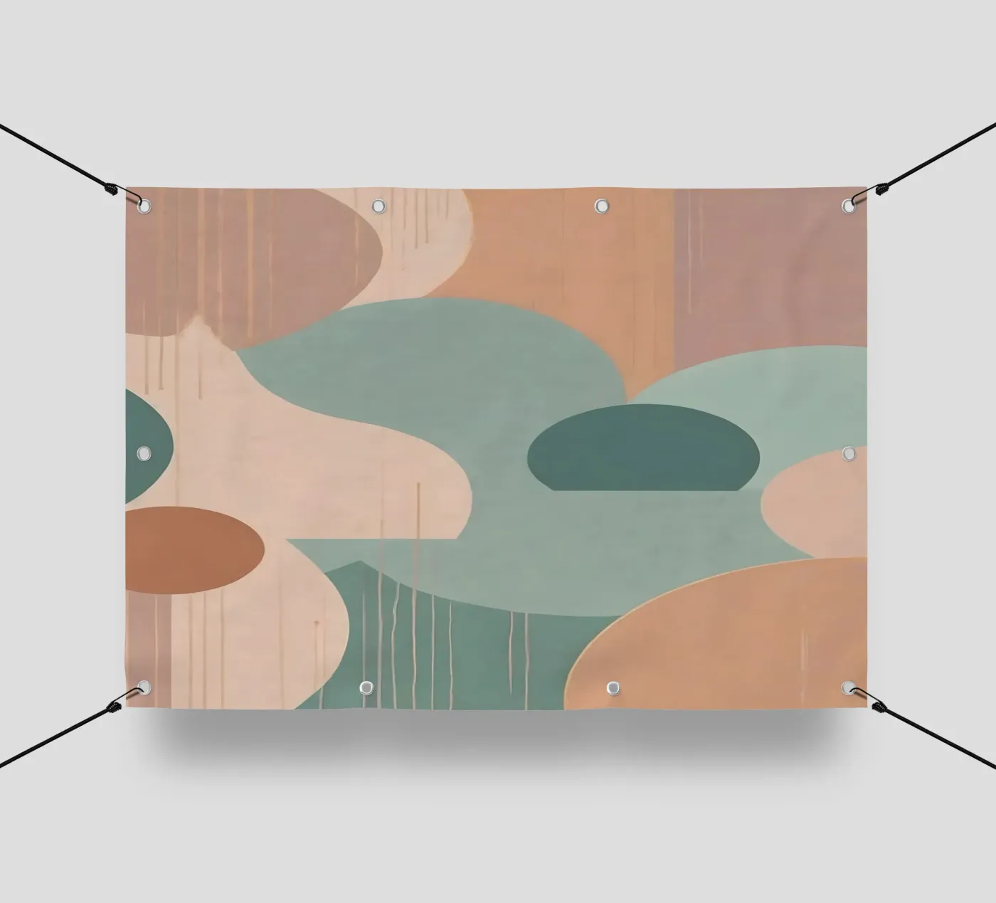 Modello astratto telo in pvc da Charnwood Prints