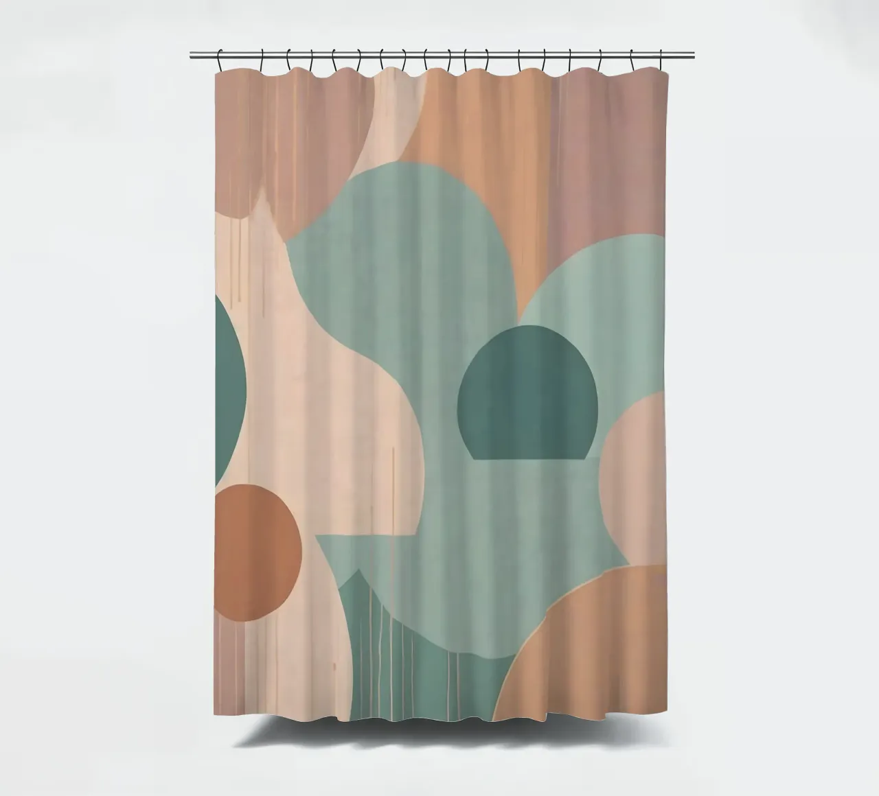 Abstraktes Muster Duschvorhang von Charnwood Prints