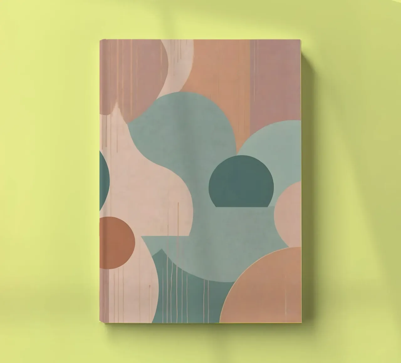 Abstraktes Muster Notizbuch von Charnwood Prints