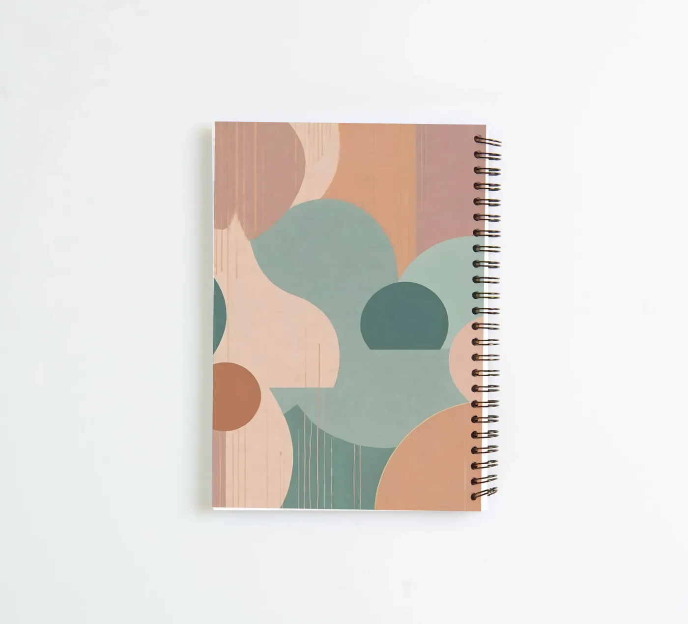 Abstract Pattern spiral notebook by Charnwood Prints
