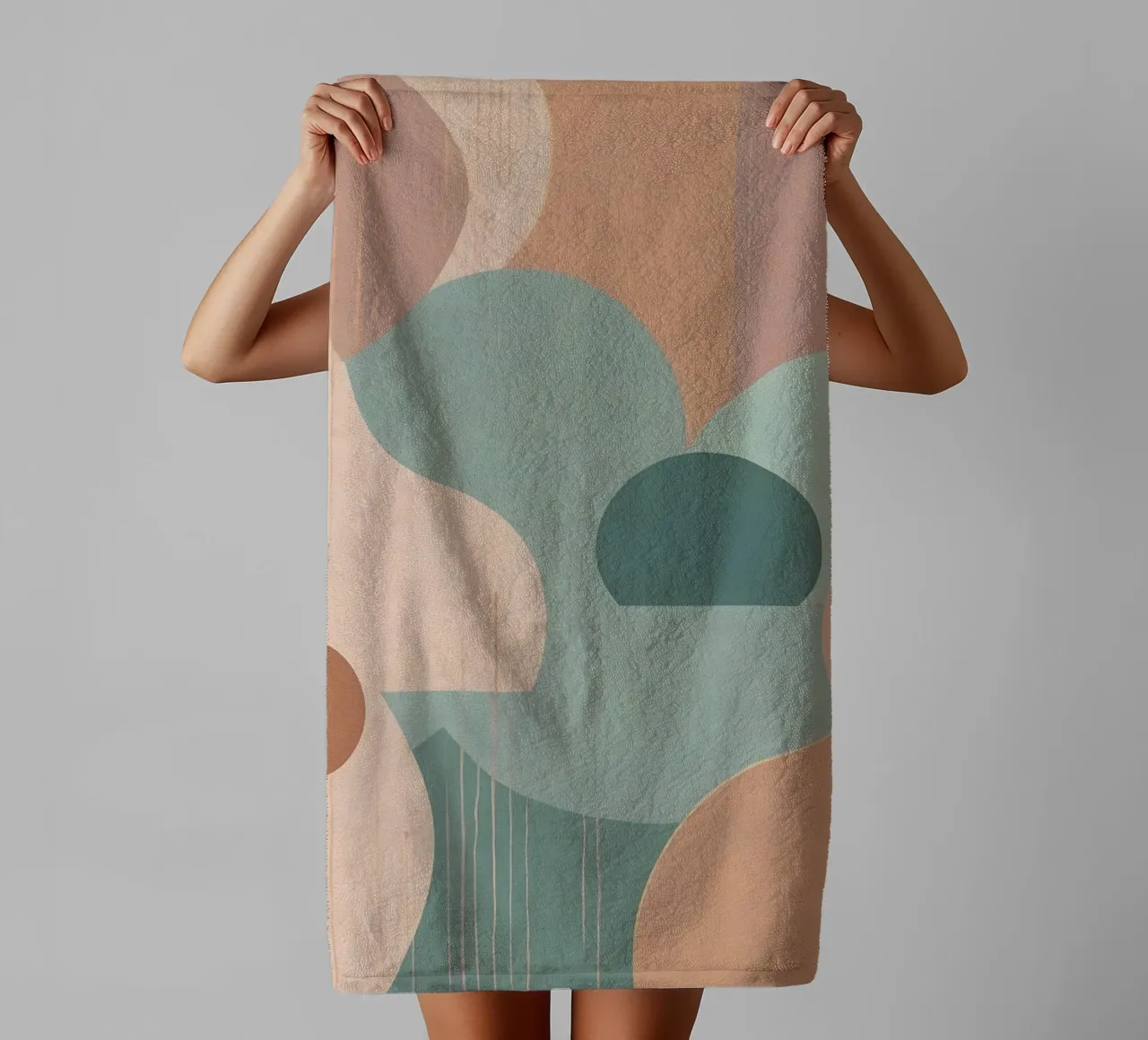 Abstract Pattern towel by Charnwood Prints