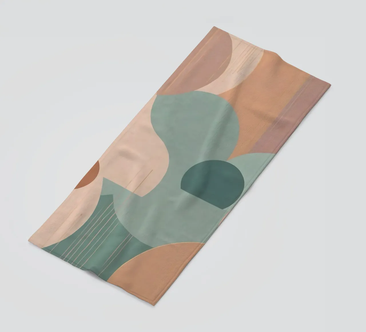 Modello astratto telo mare da Charnwood Prints
