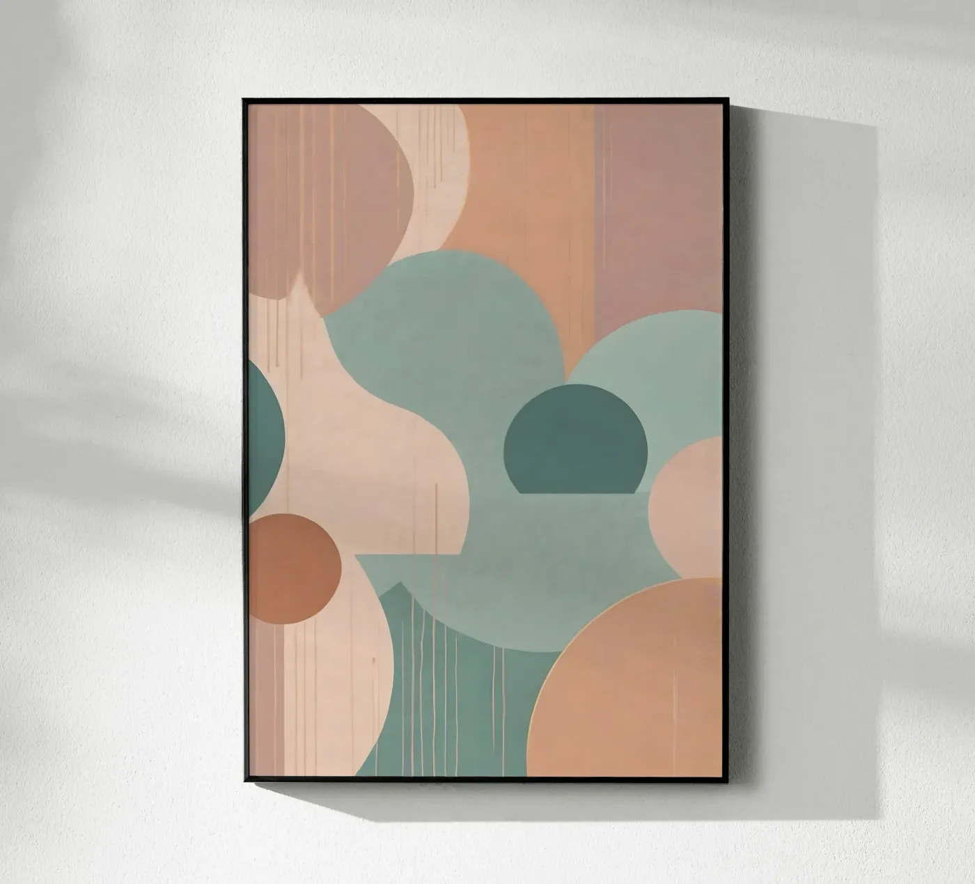 Modello astratto plexiglass da Charnwood Prints