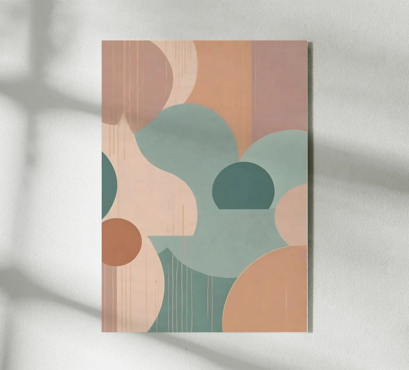 Modello astratto plexiglass da Charnwood Prints