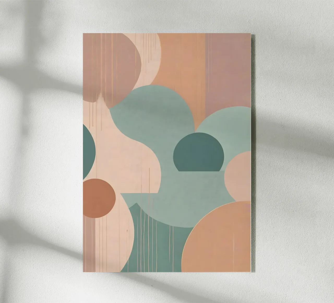 Modello astratto plexiglass da Charnwood Prints