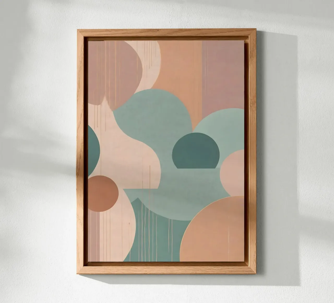 Modello astratto alluminio dibond da Charnwood Prints