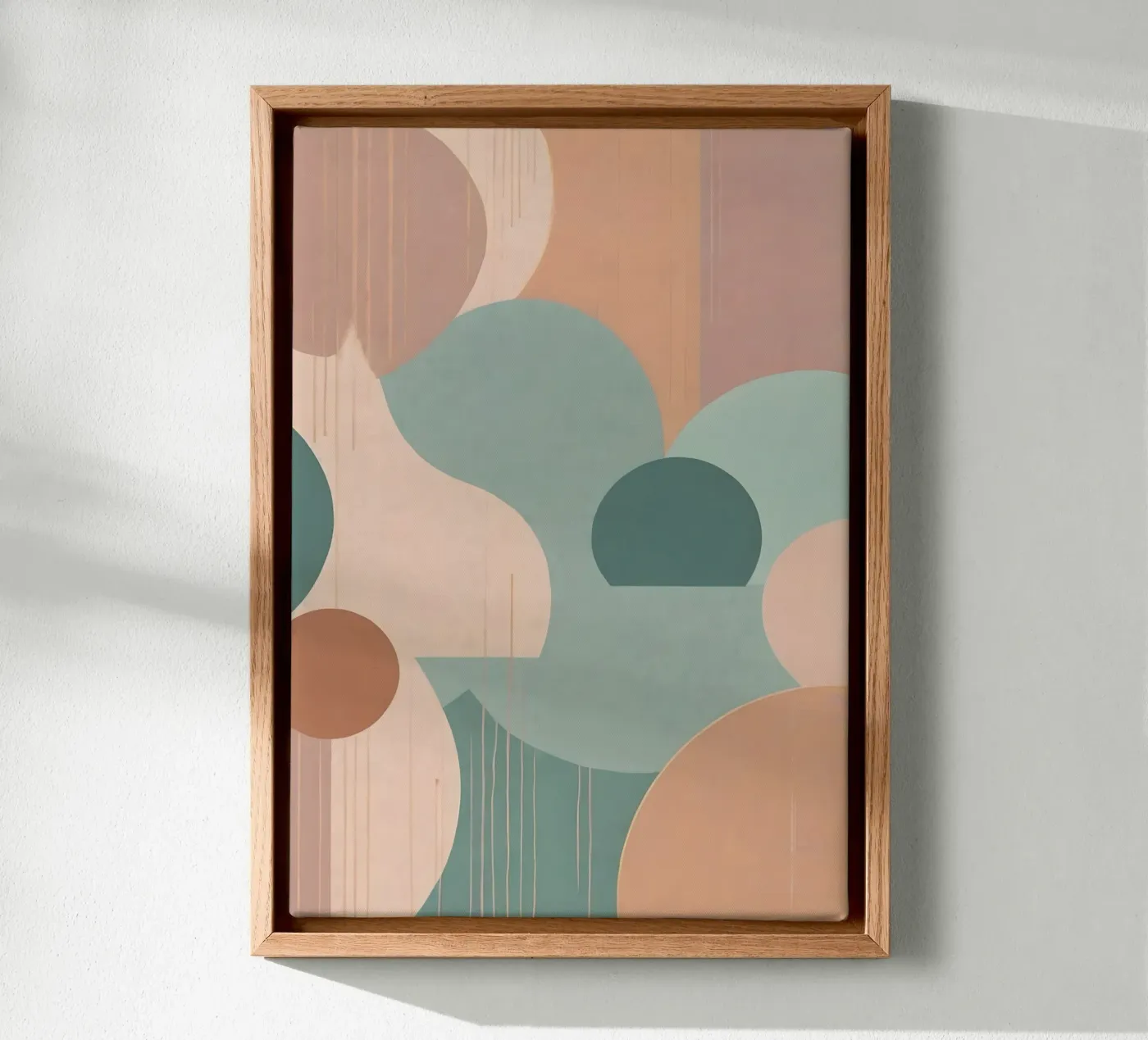 Abstraktes Muster Leinwand von Charnwood Prints