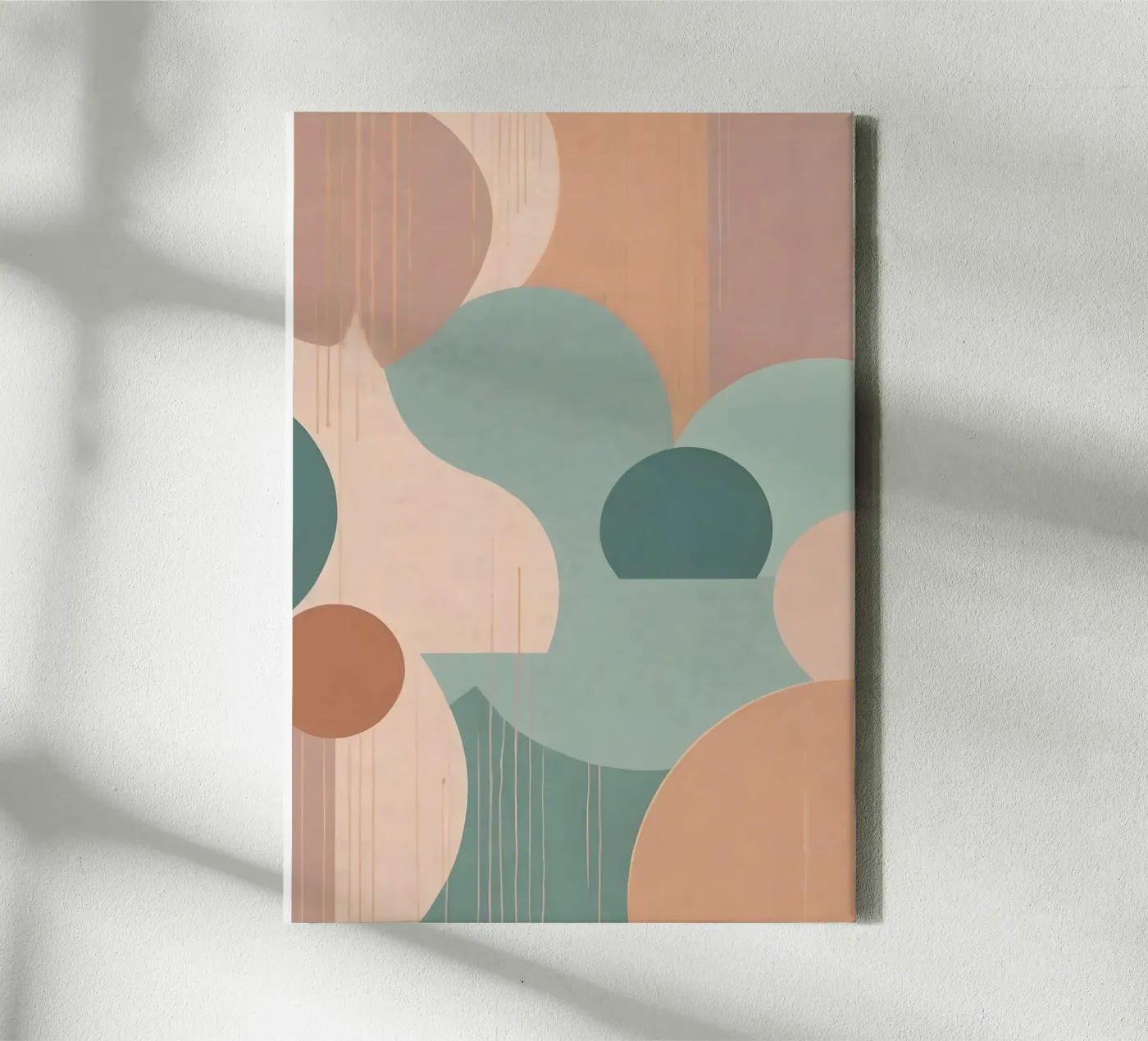 Abstraktes Muster Leinwand von Charnwood Prints