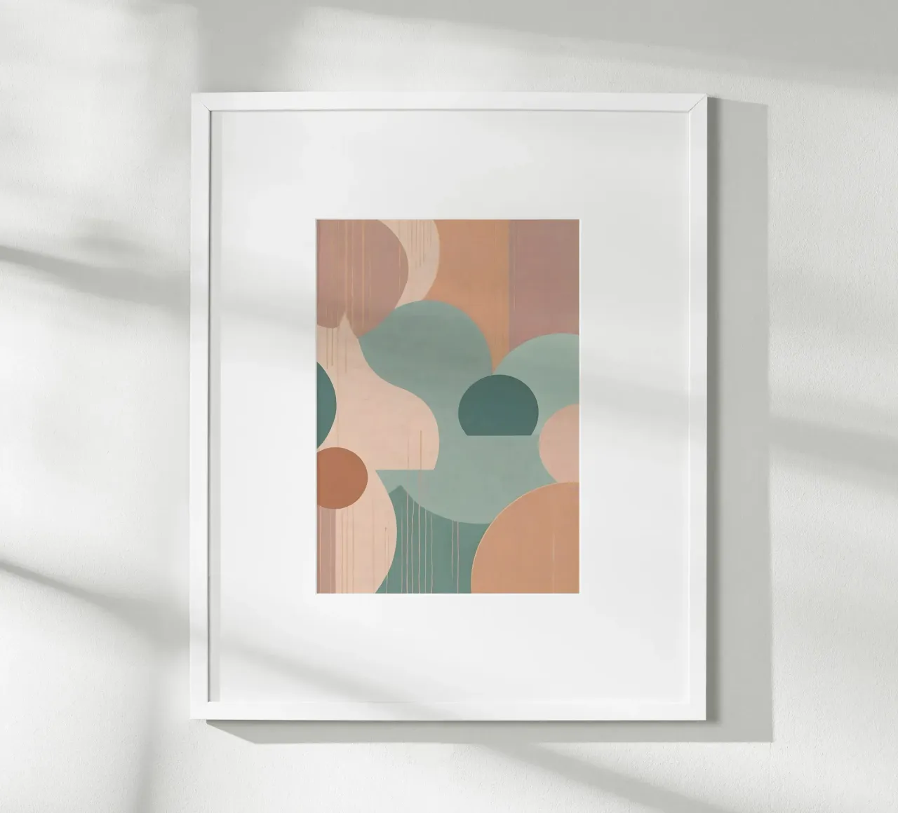 Abstract Pattern poster by Charnwood Prints