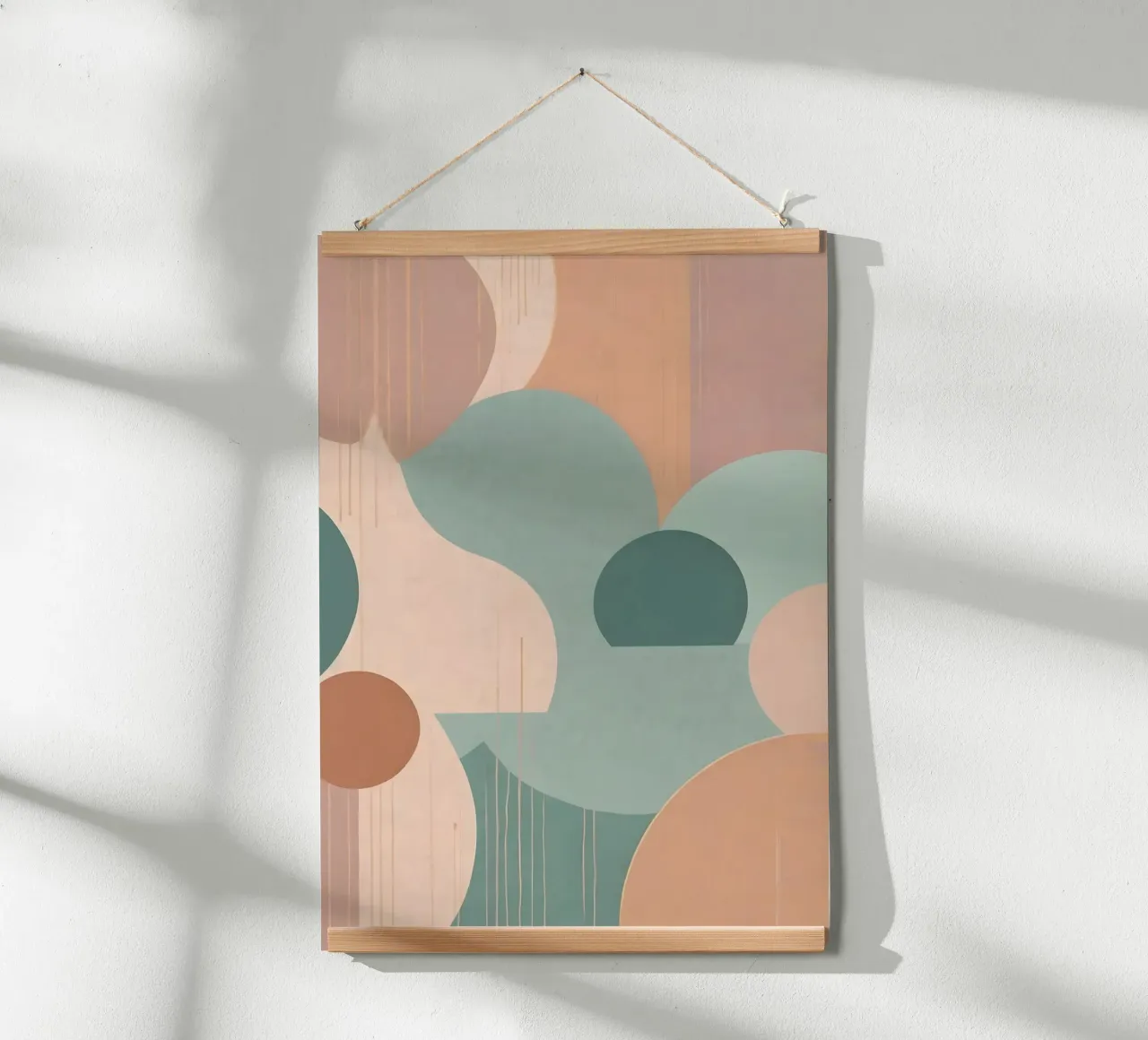 Abstract Pattern poster by Charnwood Prints