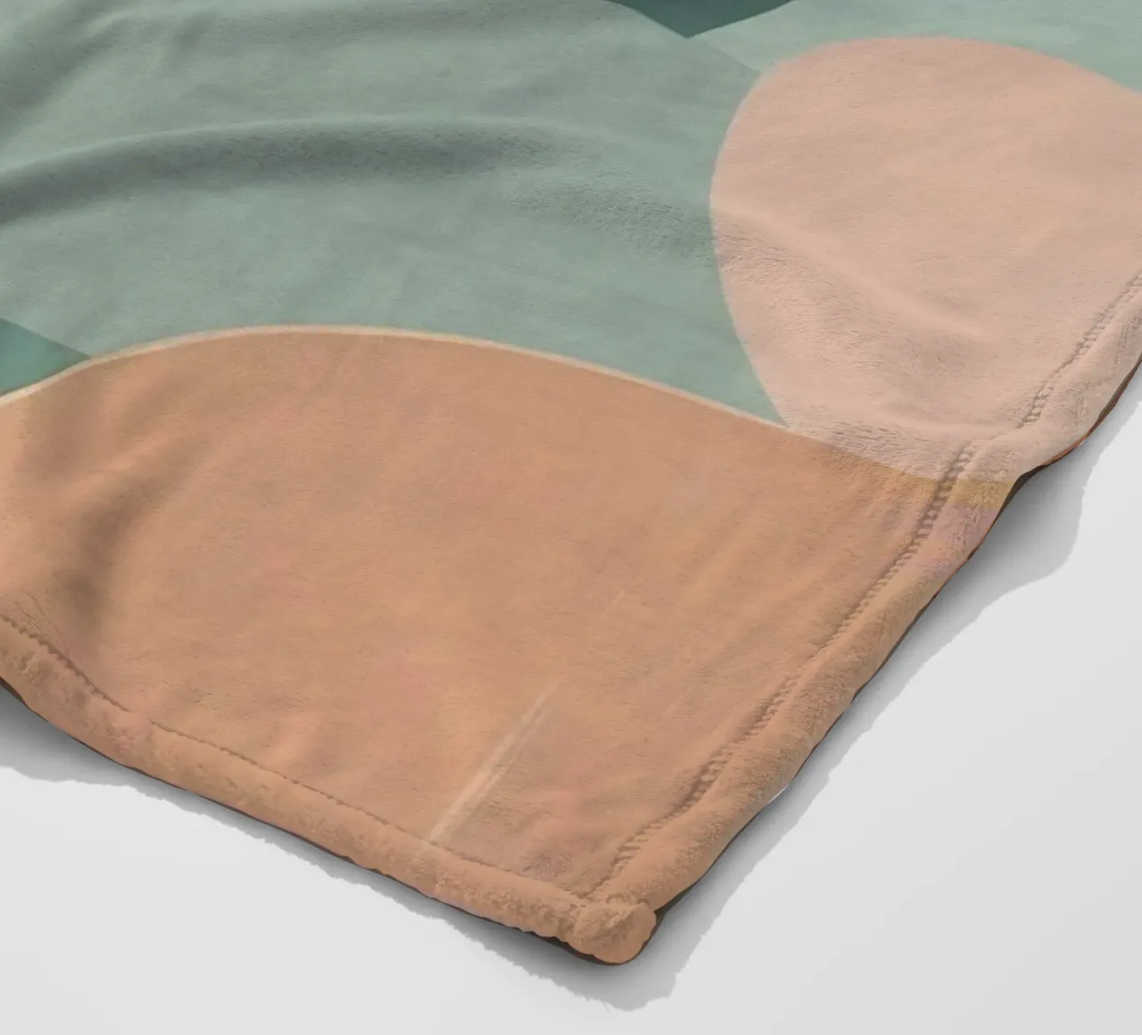 Modello astratto coperta in pile da Charnwood Prints