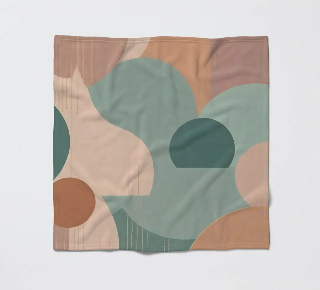 Abstract Pattern fleece blanket by Charnwood Prints