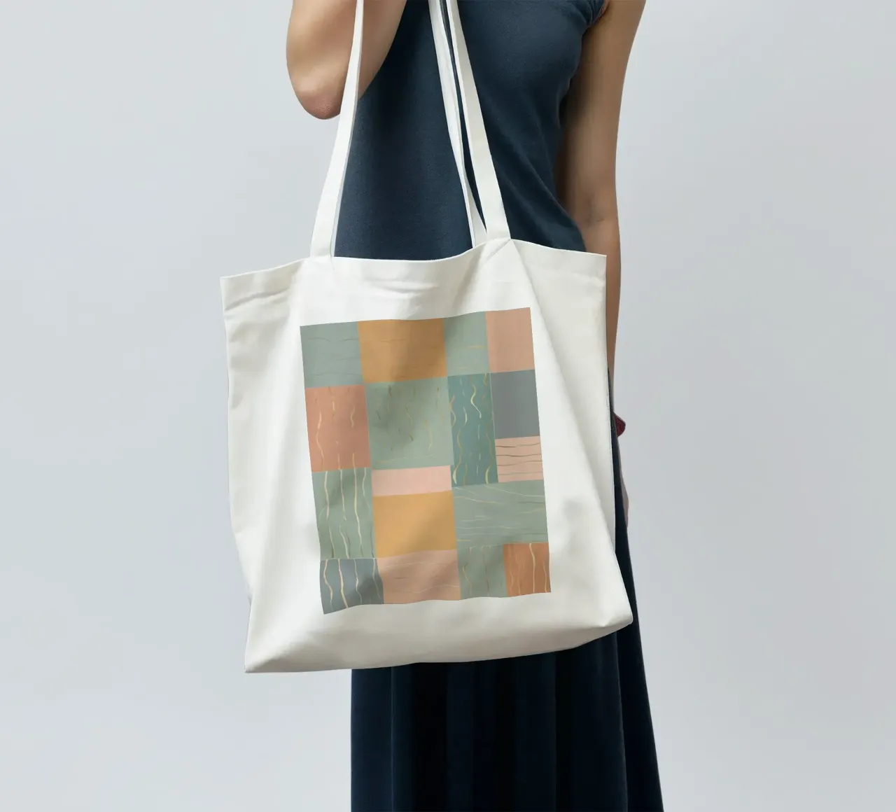 Abstract Pattern tote bag by Charnwood Prints