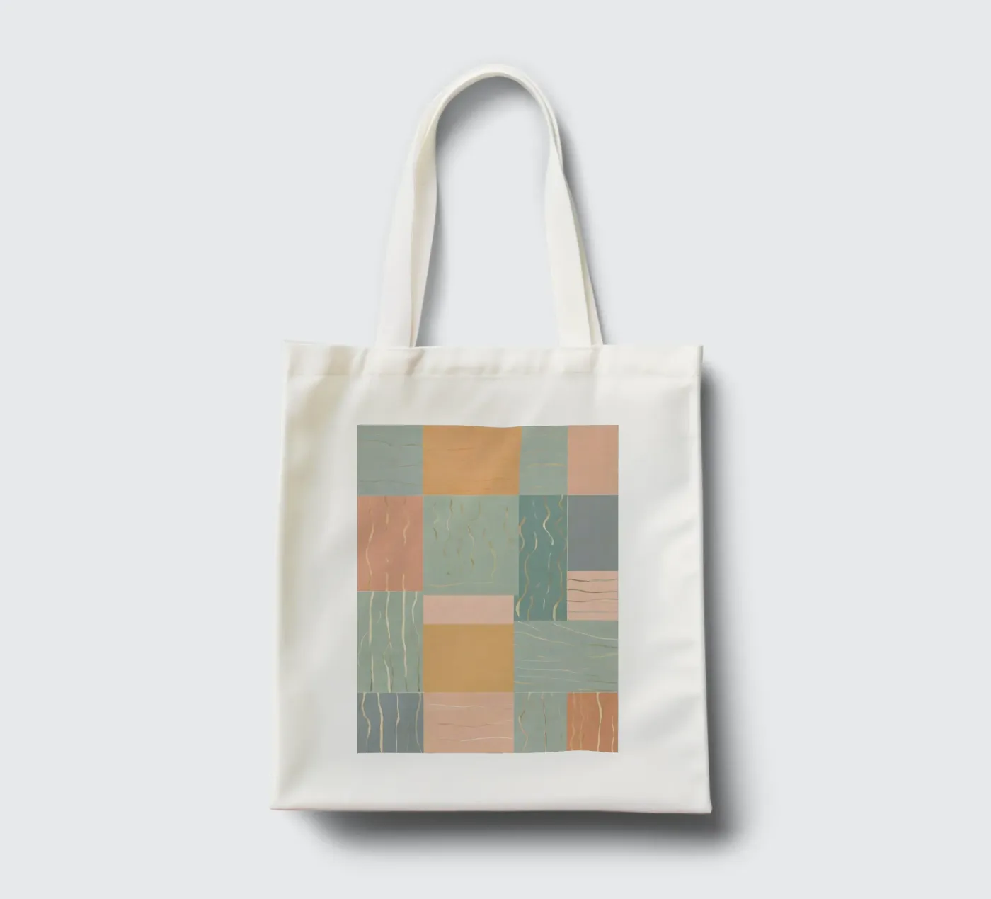 Abstraktes Muster Jutebeutel von Charnwood Prints