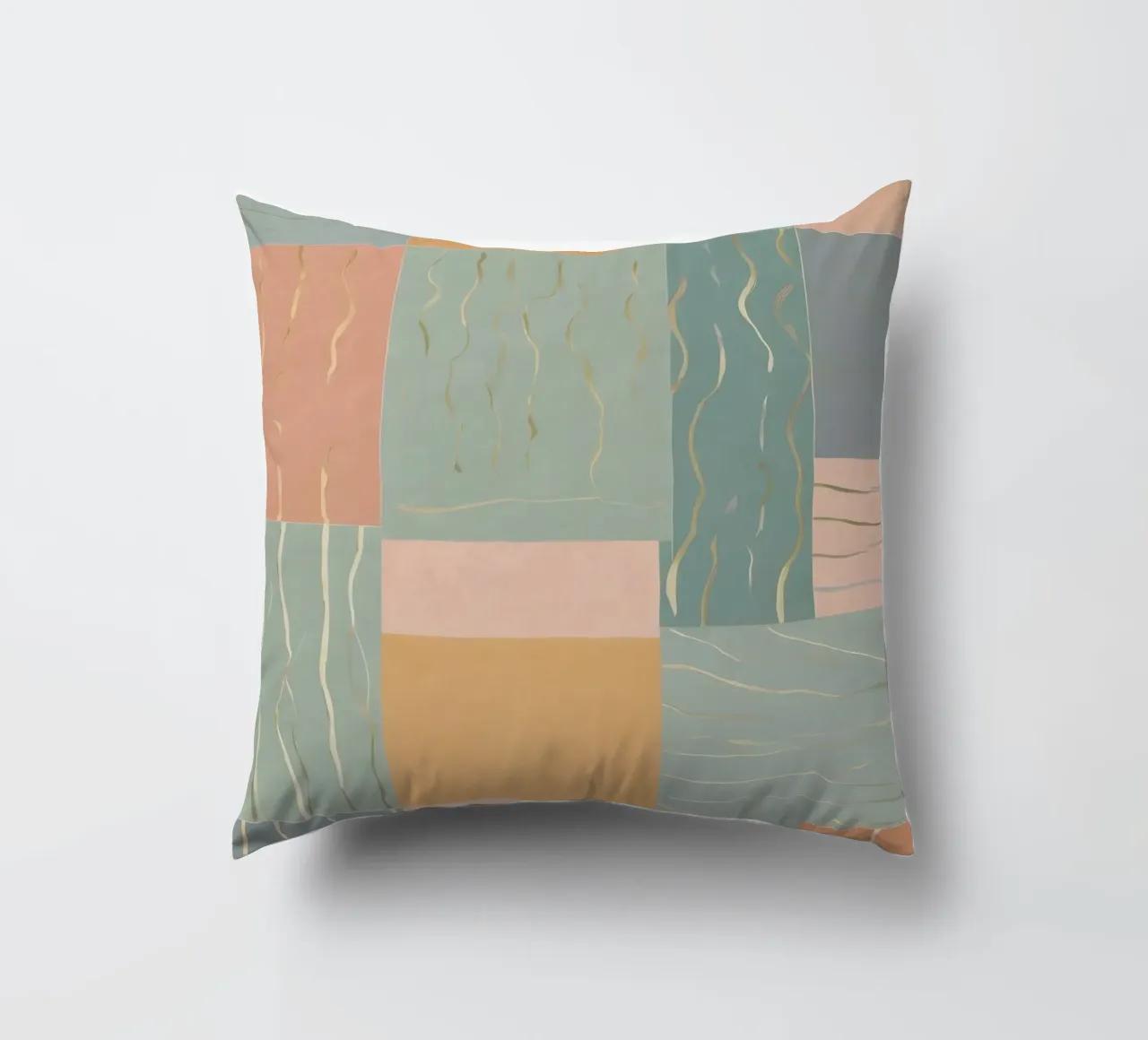 Modello astratto cuscino da Charnwood Prints