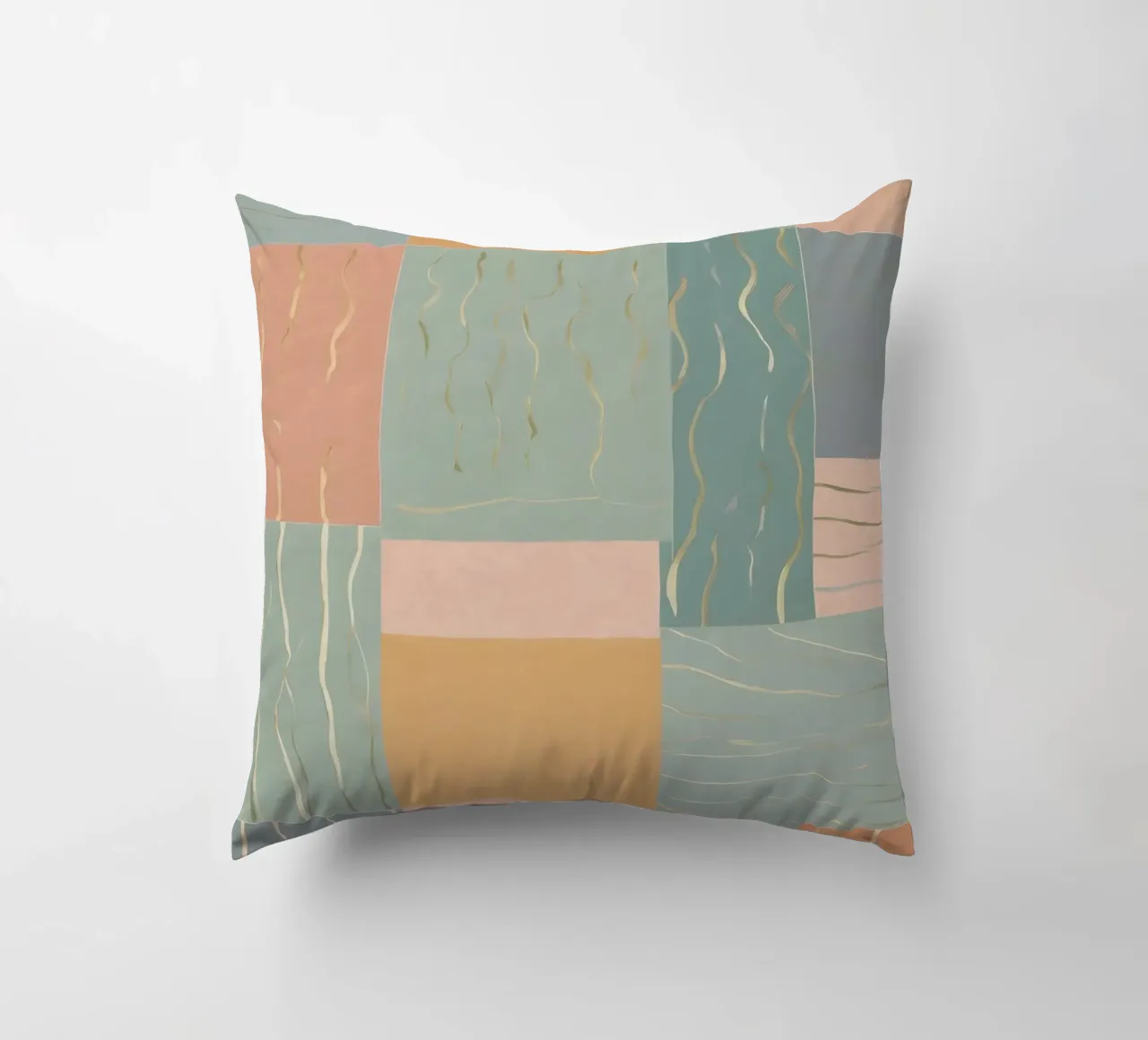 Modello astratto cuscino da Charnwood Prints