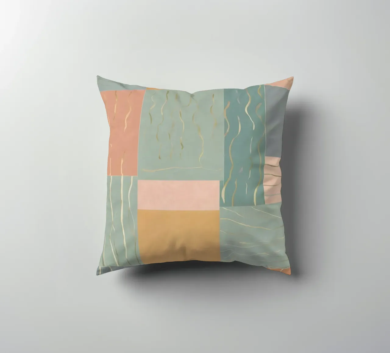 Modello astratto cuscino da Charnwood Prints