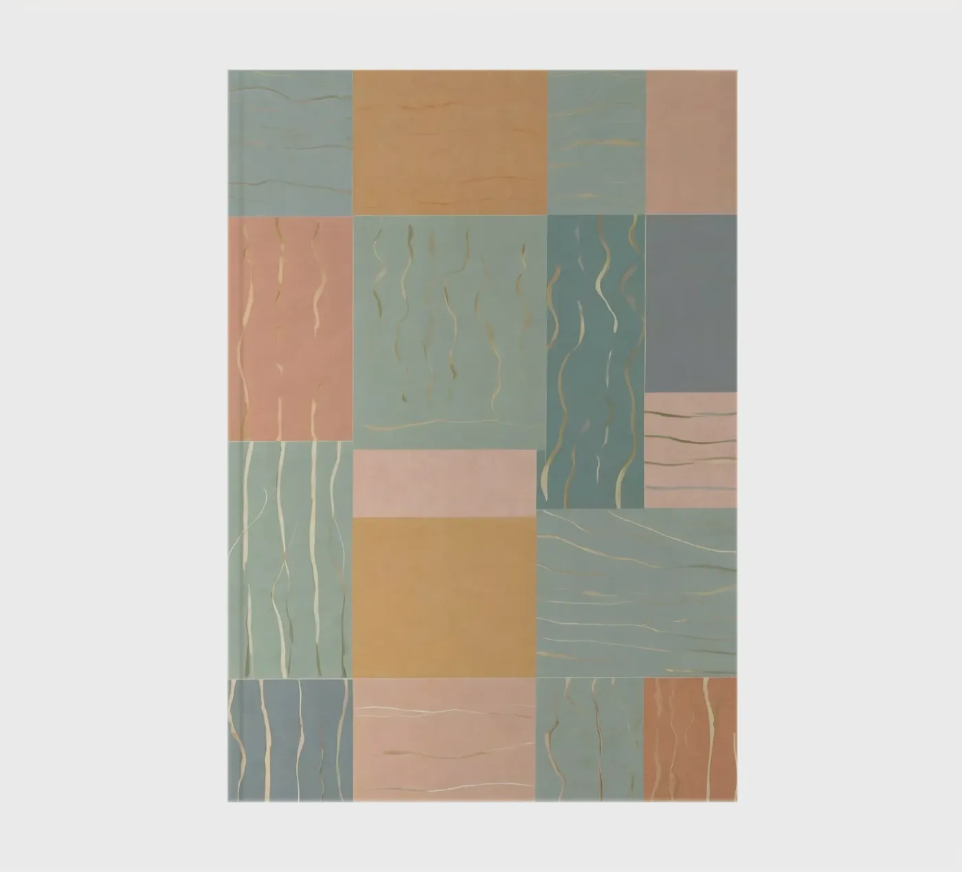 Abstract Pattern notitieboek van Charnwood Prints