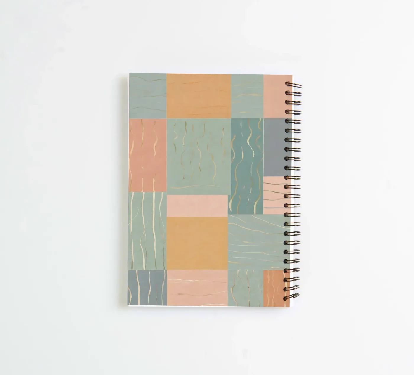 Abstraktes Muster Ringbuch von Charnwood Prints