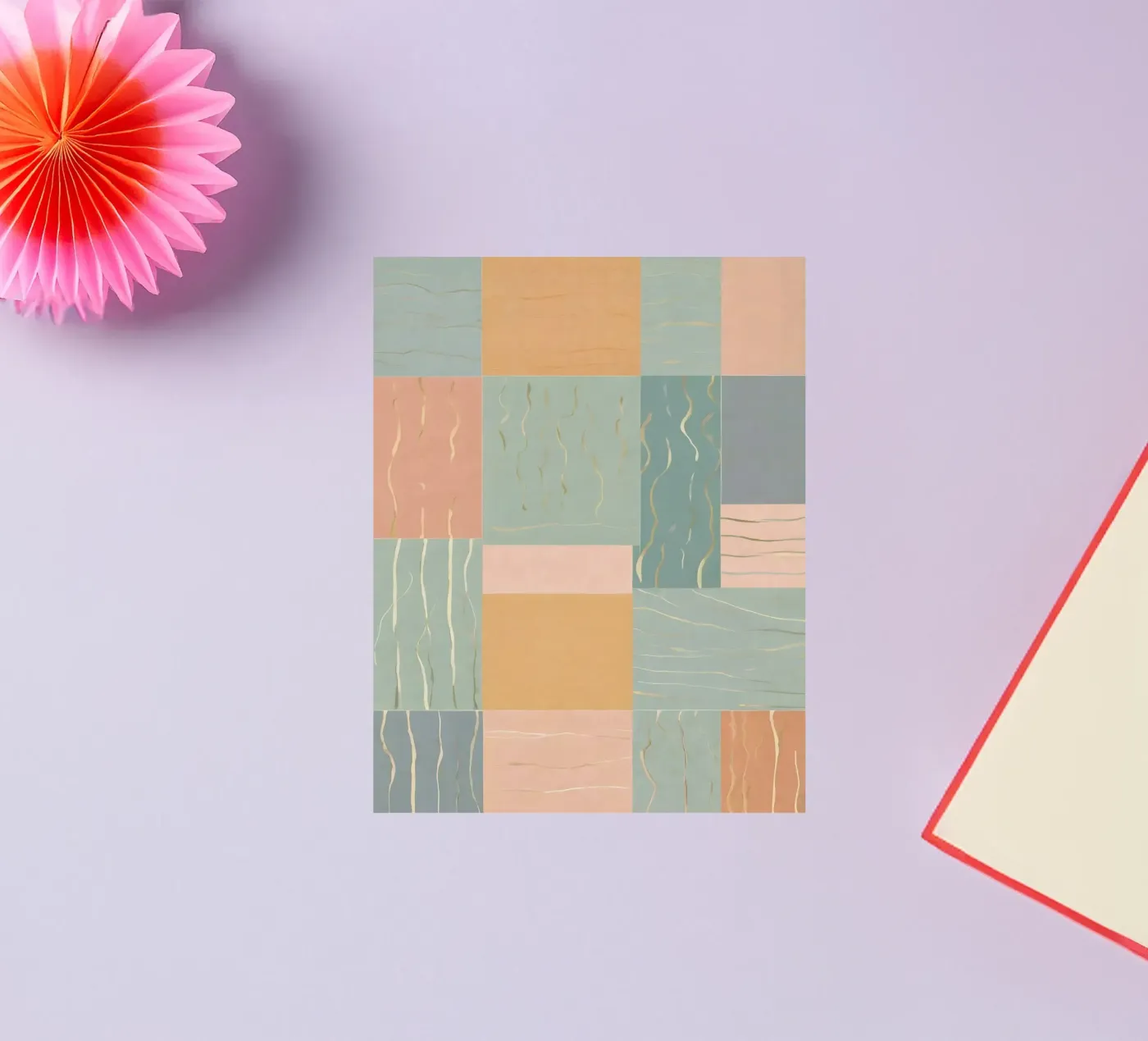 Abstract Pattern Sticker von Charnwood Prints