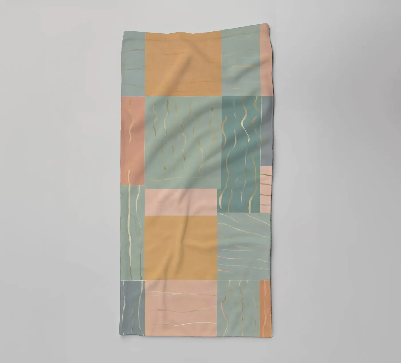 Abstract Pattern asciugamano da bagno da Charnwood Prints