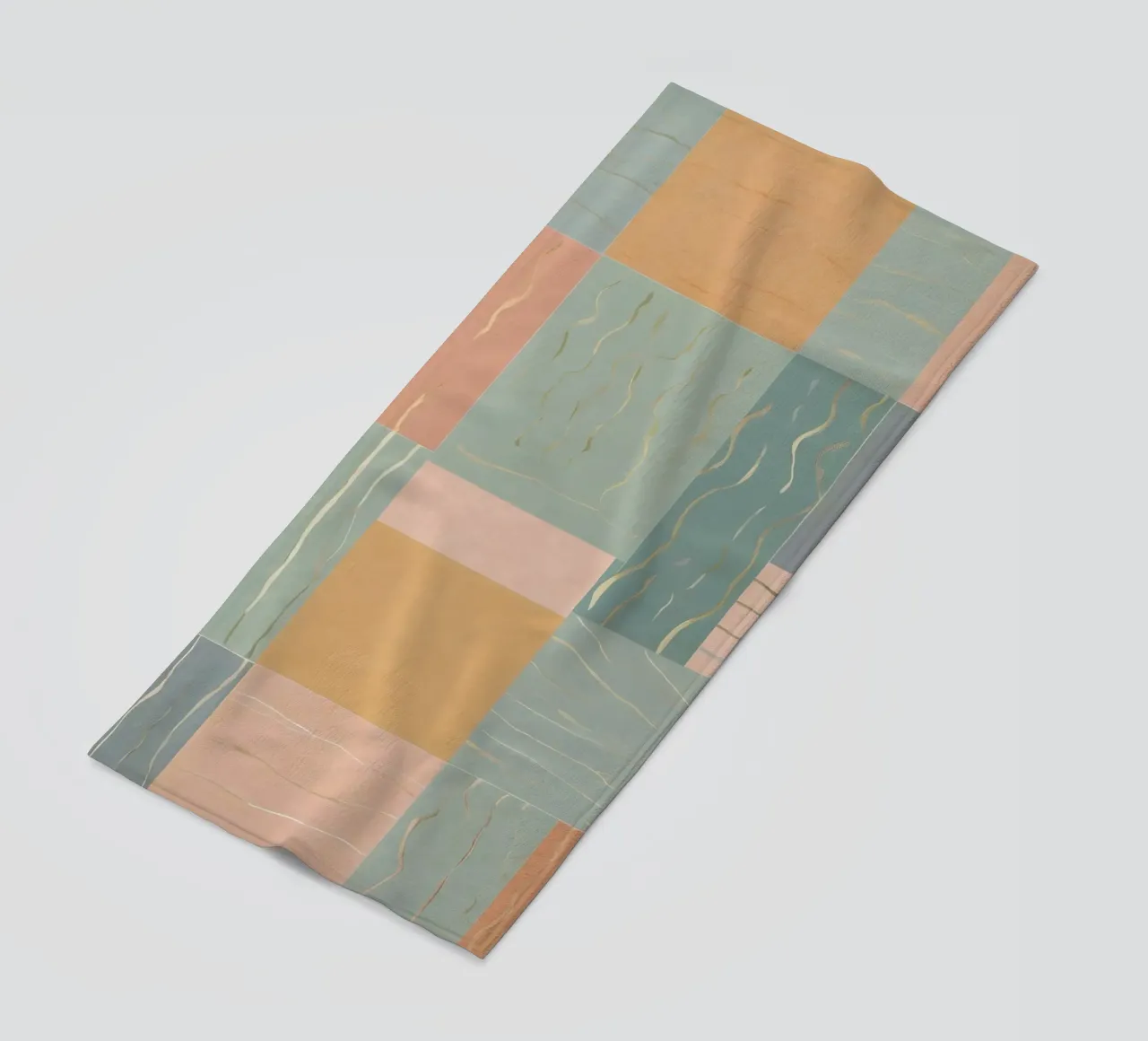 Abstract Pattern Strandtuch von Charnwood Prints