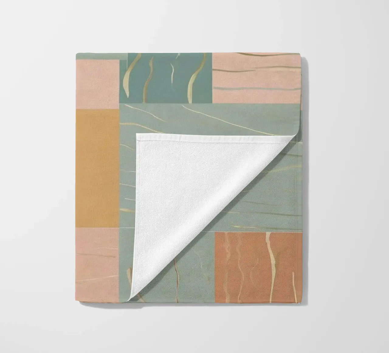 Abstract Pattern Strandtuch von Charnwood Prints