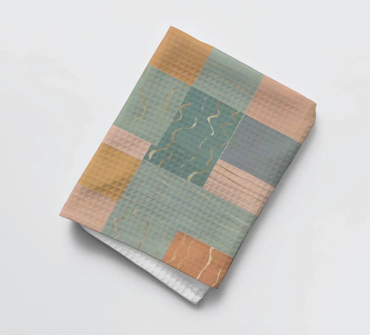 Abstraktes Muster Geschirrtuch von Charnwood Prints