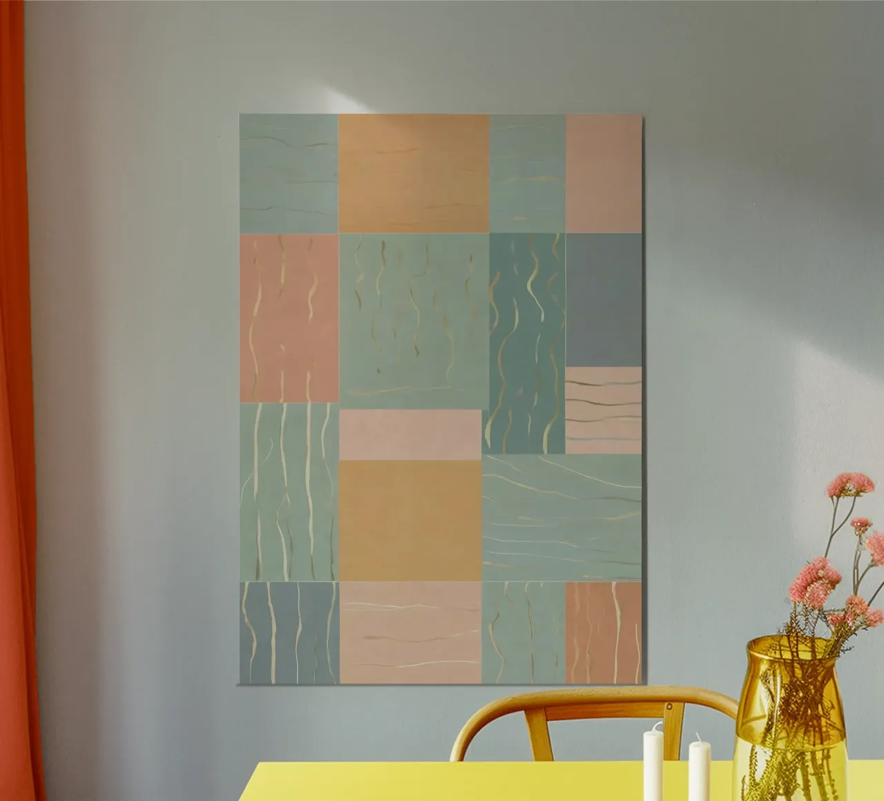Abstract Pattern alu-dibond by Charnwood Prints