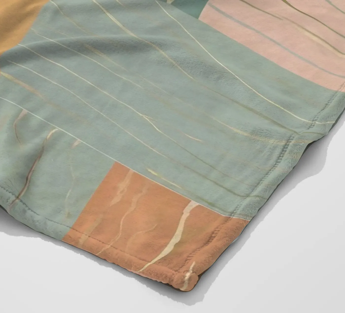 Abstraktes Muster Fleecedecke von Charnwood Prints