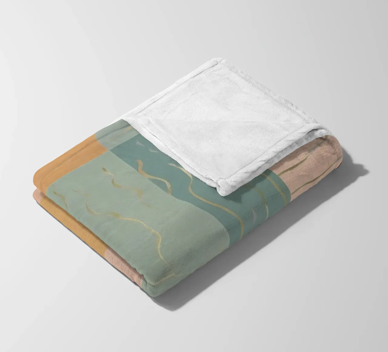 Abstract Pattern fleece blanket by Charnwood Prints