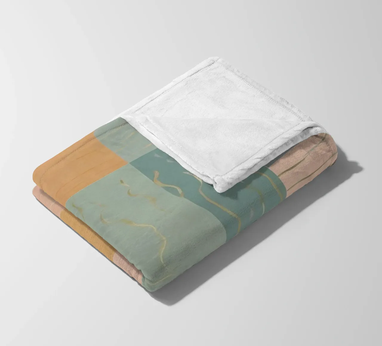 Abstract Pattern fleece blanket by Charnwood Prints