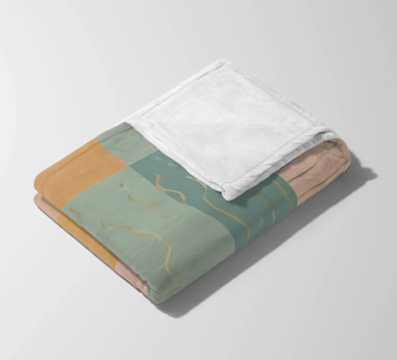 Abstract Pattern fleece blanket by Charnwood Prints