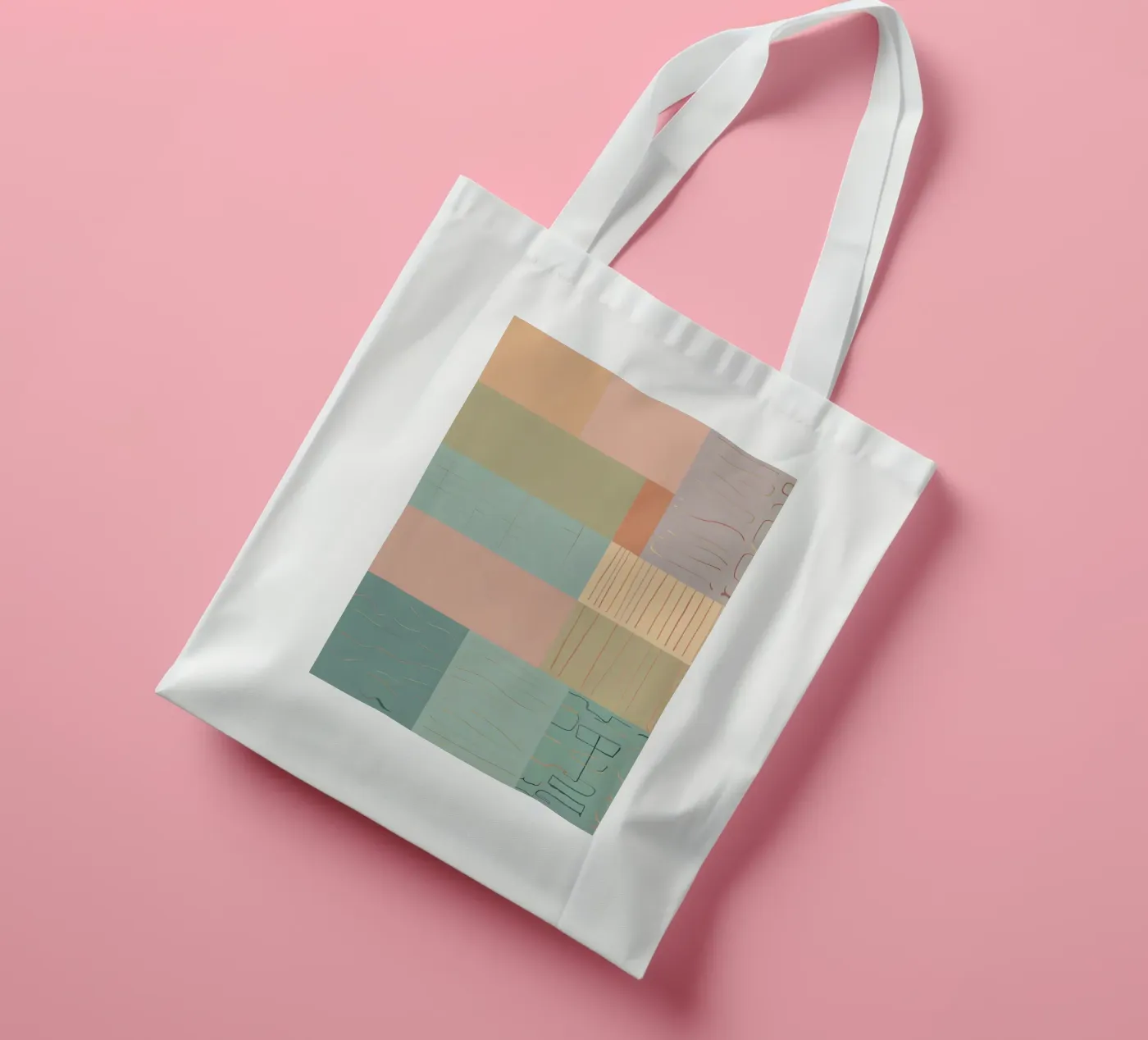 Abstract Pattern tote bag by Charnwood Prints