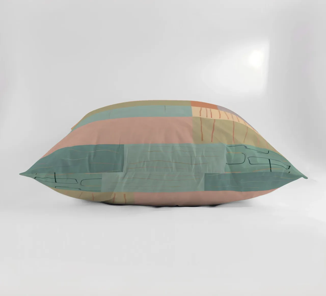 Abstract Pattern decorative cushion by Charnwood Prints