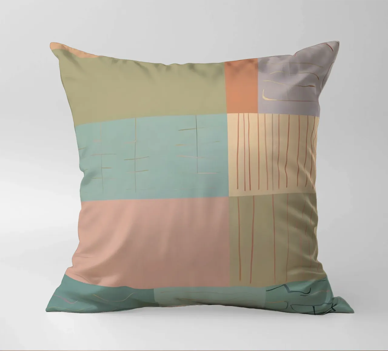 Abstract Pattern decorative cushion by Charnwood Prints