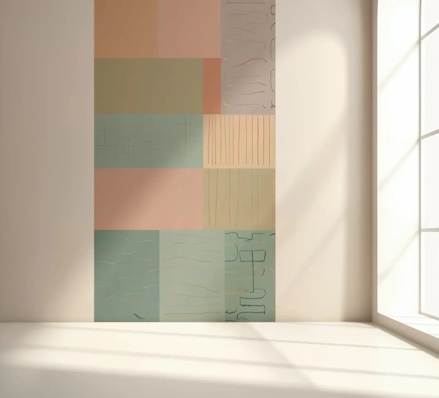 Abstract Pattern photo wallpaper by Charnwood Prints