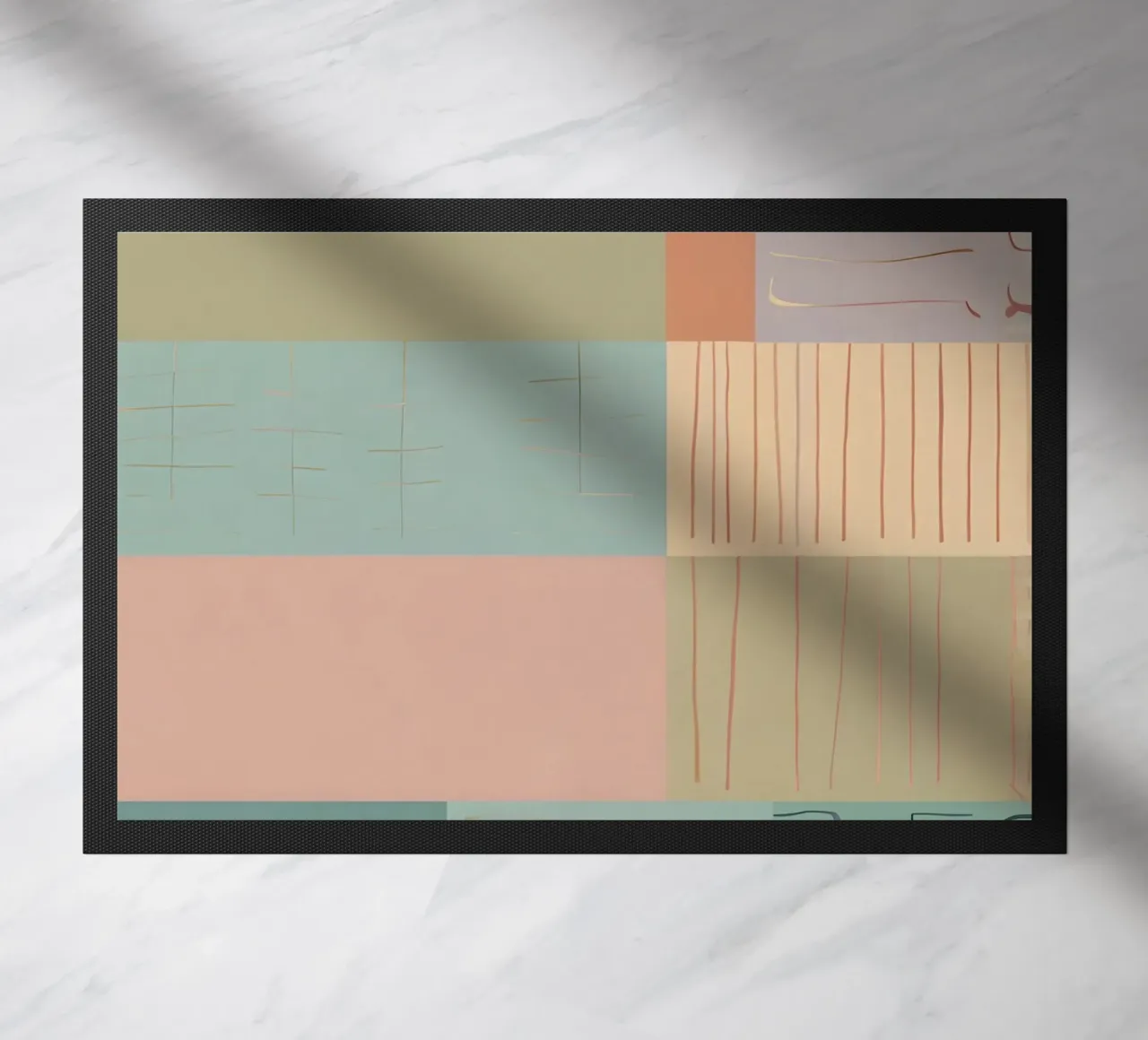 Abstract Pattern doormat by Charnwood Prints