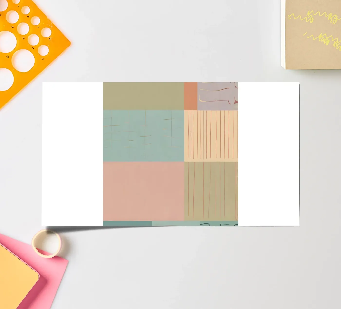 Abstract Pattern foglio adesivo da Charnwood Prints