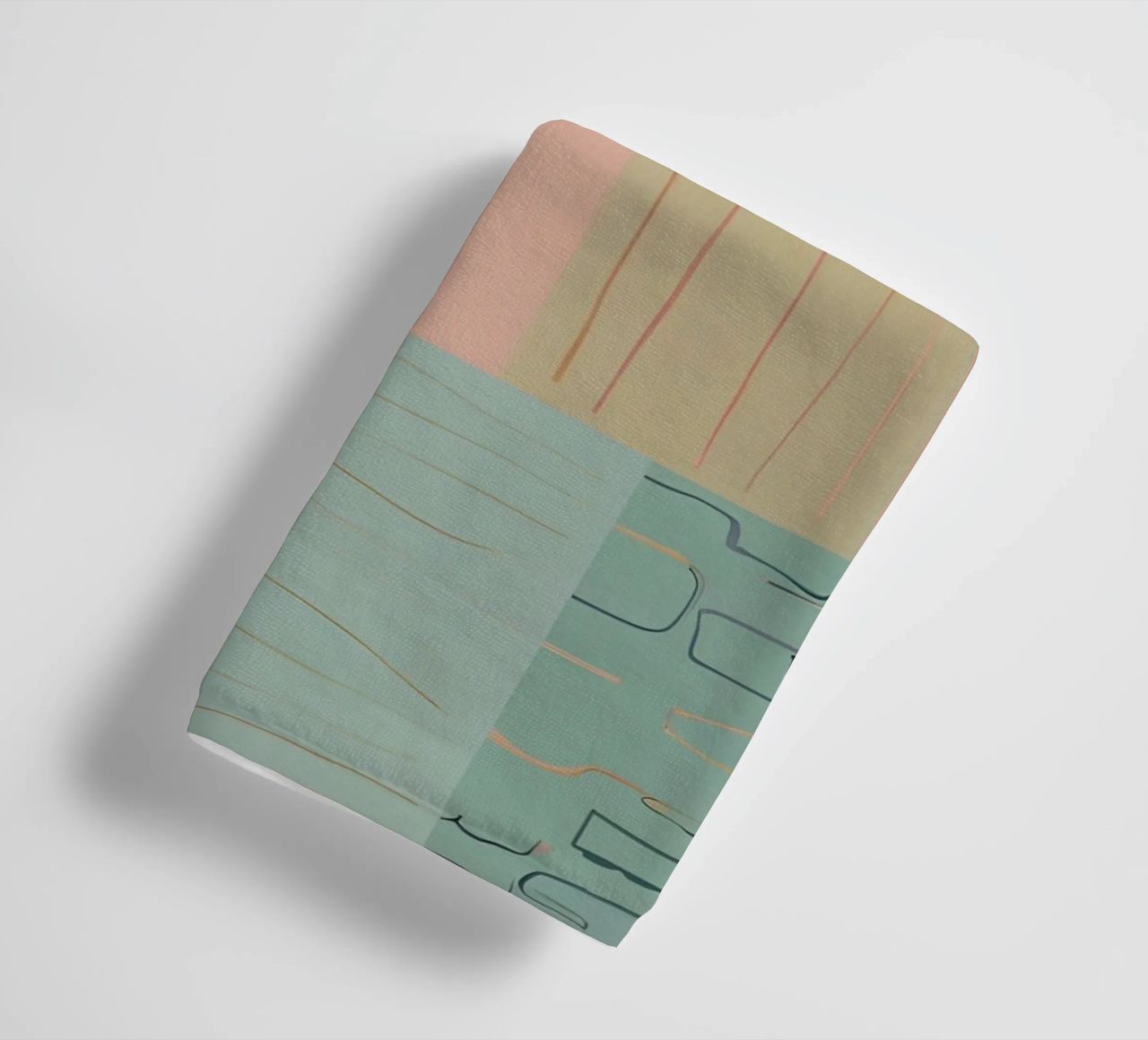 Abstraktes Muster Handtuch von Charnwood Prints