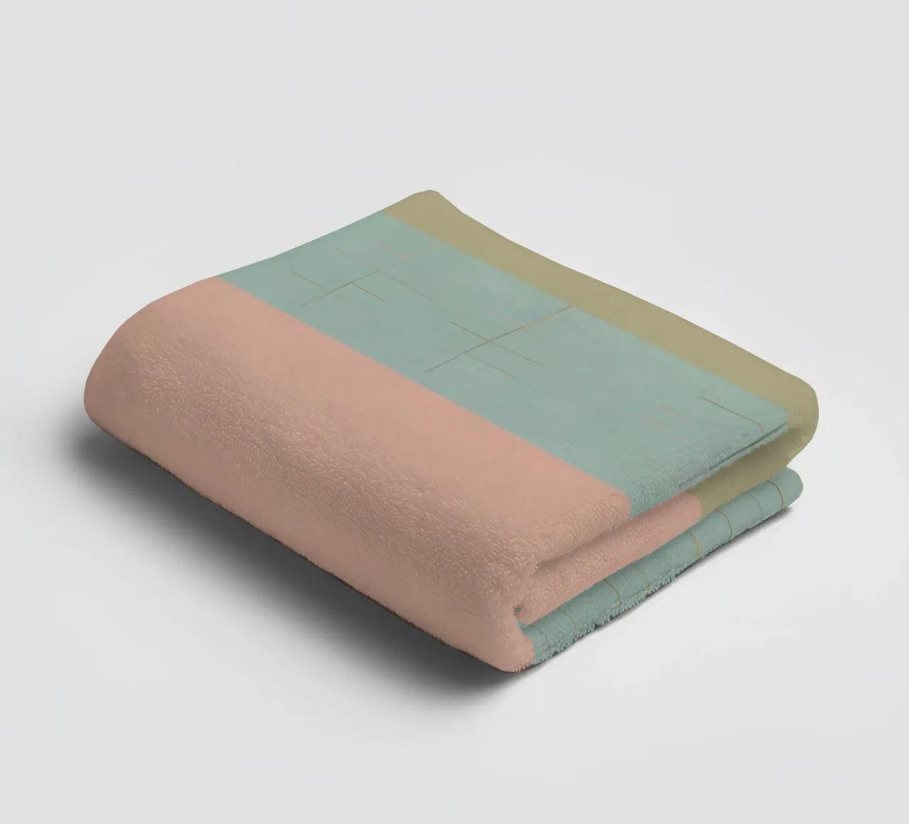 Motif abstrait serviette de bain de Charnwood Prints