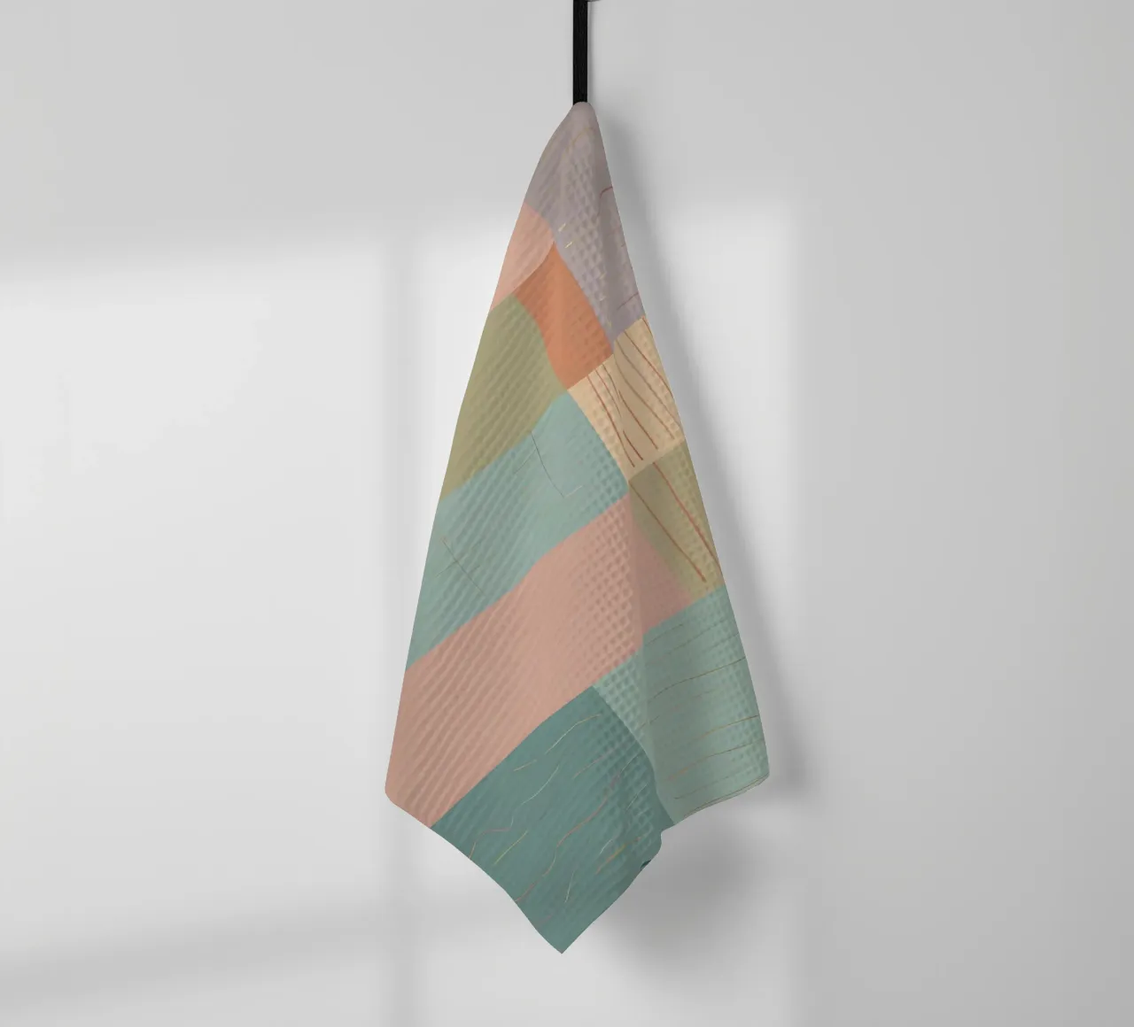 Abstract patroon theedoek van Charnwood Prints