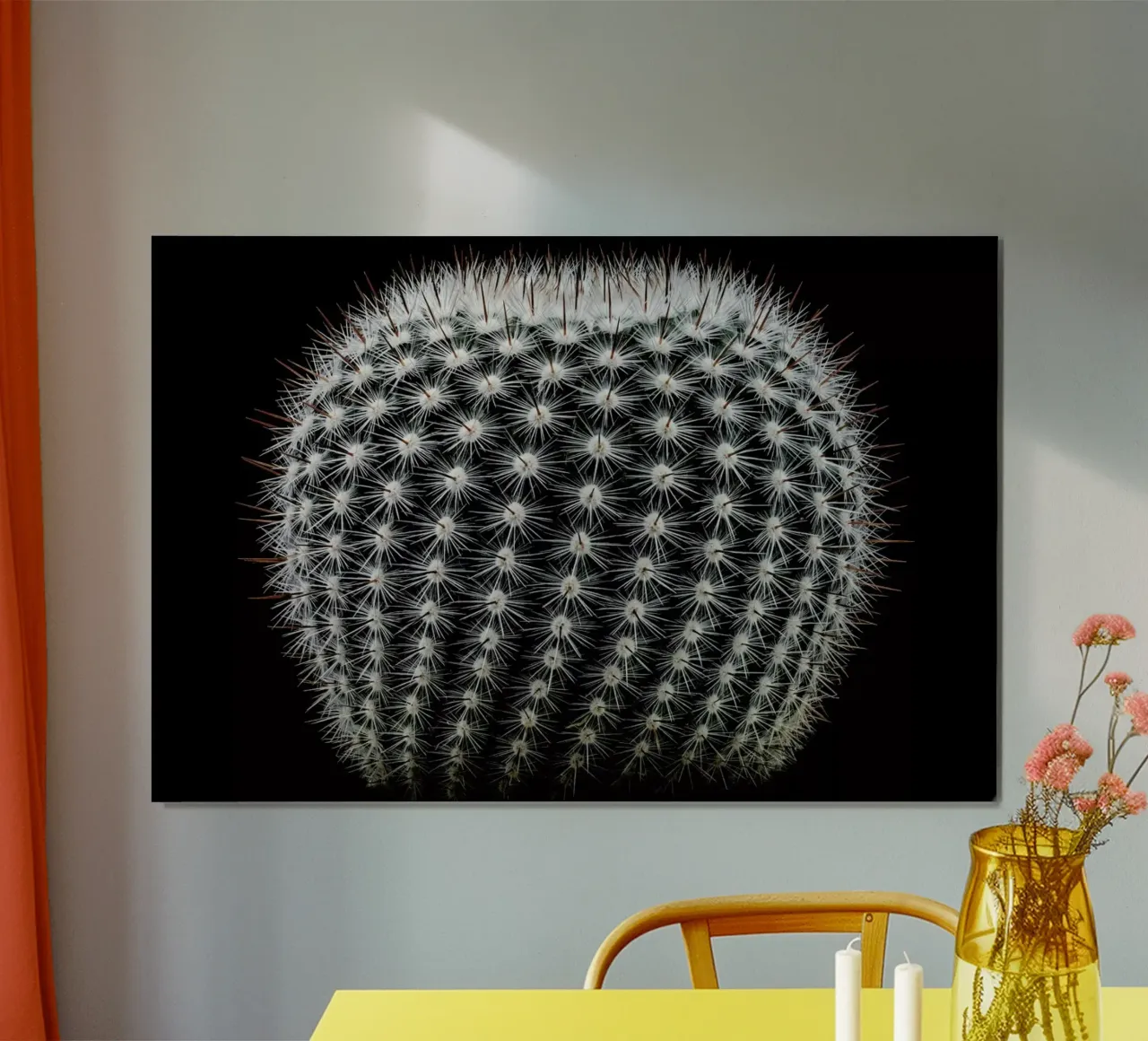 Notocactus Scopa - Victor Mozqueda poster con telaio in plastica da Pictufy