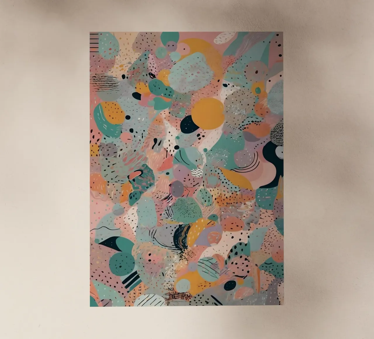 Abstract patroon backlit folie van Charnwood Prints