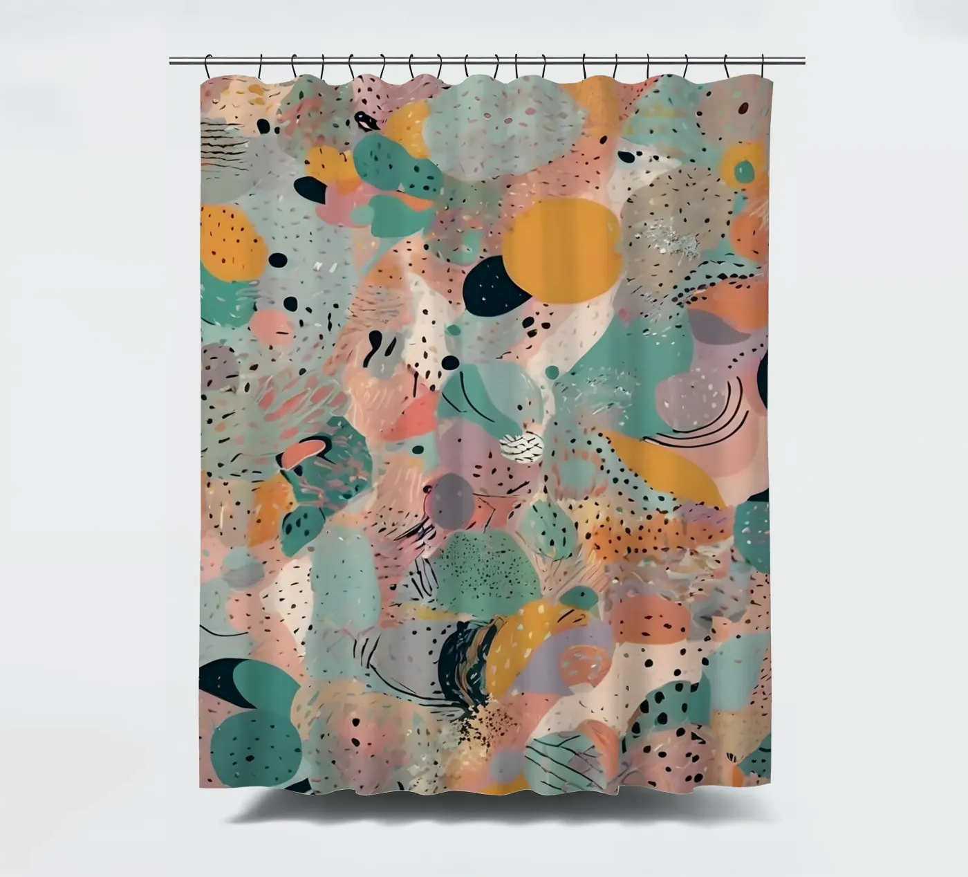 Abstract patroon douchegordijn van Charnwood Prints