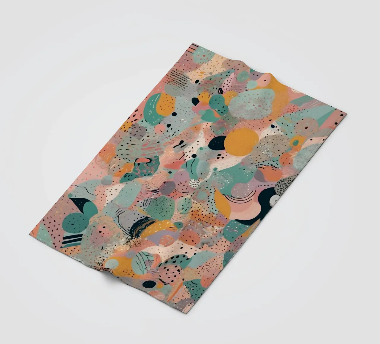 Abstract Pattern fleece blanket by Charnwood Prints