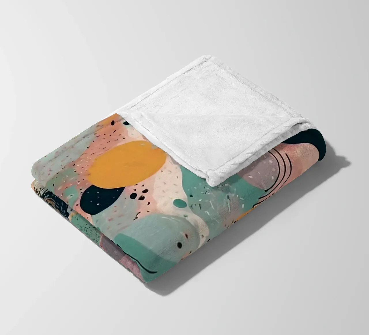 Abstract Pattern fleece blanket by Charnwood Prints