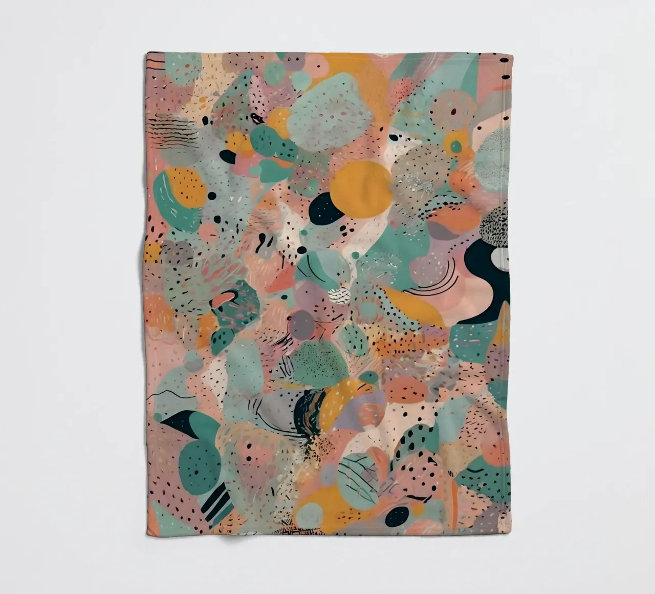 Abstract Pattern fleece blanket by Charnwood Prints